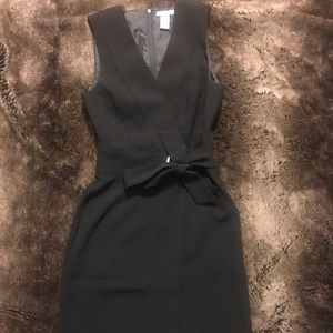 H&M Black midi dress